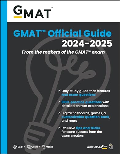 GMAT Official Guide 2024-2025 (GMAC)
