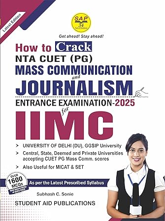 How to Crack CUET PG Mass Communication & Journalism (IIMC, DU, MICAT & SET) - Student Aid Publications