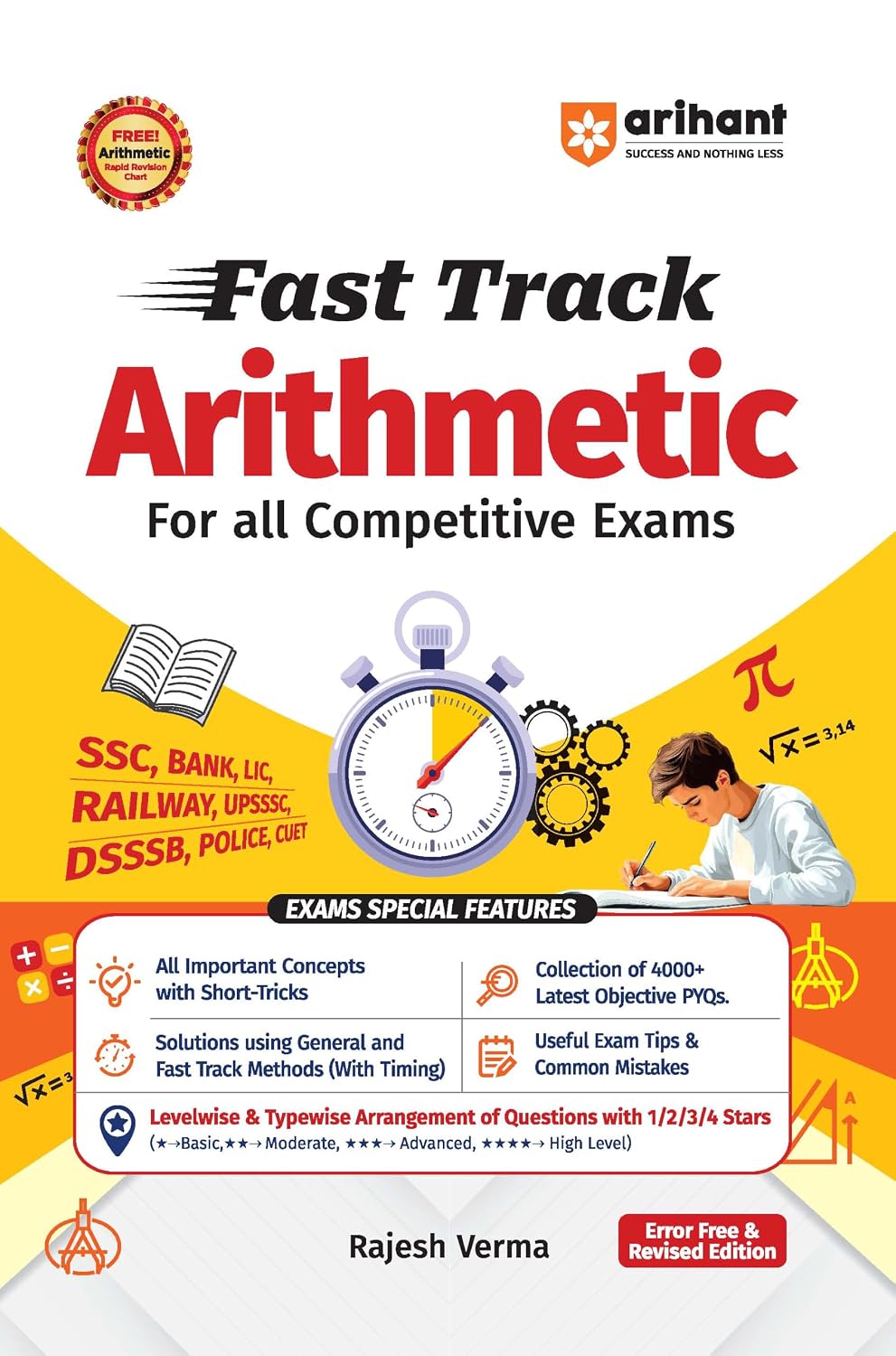 Fast Track Objective Arithmetic - Arihant (Rajesh Verma)