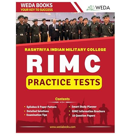 WEDA RIMC Practice Paper Book with Solutions 2024-25 (English)