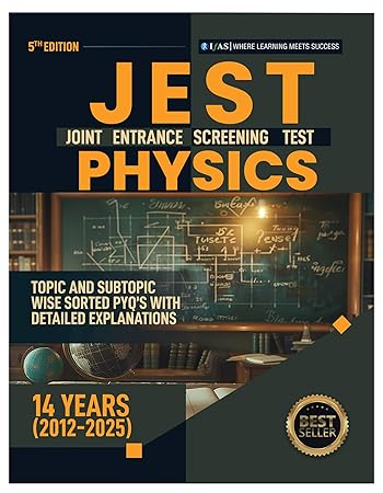 JEST Physics Previous Year Solved Question Paper Book 14 Years (2012-2025) - IFAS
