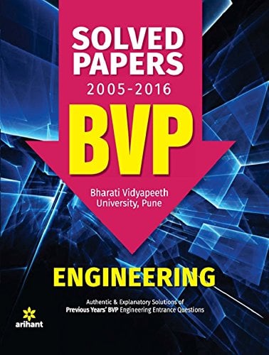 Arihant Solved Papers 2005-2016 for BVP (Bharati Vidyapeeth University, Pune) Engineering