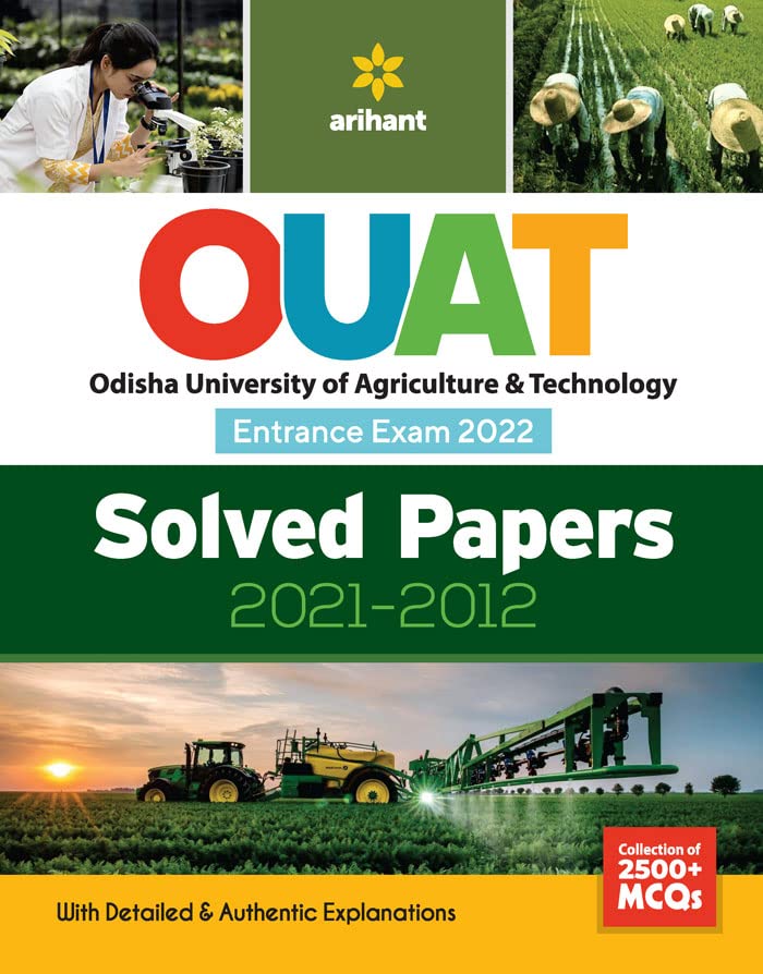 OUAT (Odisha University of Agriculture & Technology) Solved Papers (2021-2012)