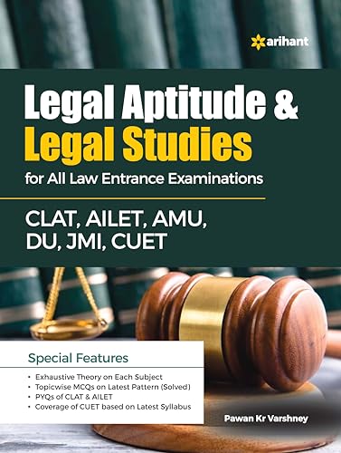 Arihant Legal Aptitude & Legal Studies for Law Entrance Examinations