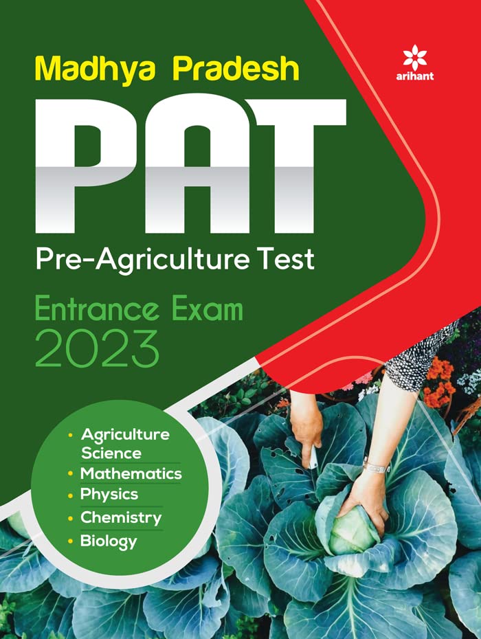 Madhya Pradesh PAT Pre Agriculture Test Entrance Exam - Arihant Experts