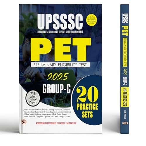 Team Prabhat UPSSSC PET Group-C 2026 - 20 Practice Sets with Solved Papers