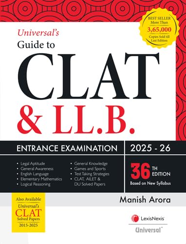 Universal's Guide to CLAT & LL.B. Entrance Examination, 36/e (LexisNexis)