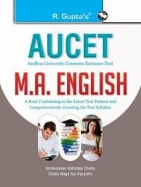 AUCET Andhra University Common Entrance Test: M.A. English