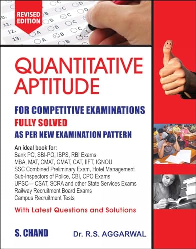 RS Aggarwal Quantitative Aptitude for Competitive Examinations