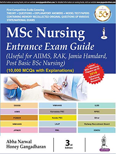 MSc Nursing Entrance Exam Guide (3rd Edition) - AIIMS, RAK, Jamia Hamdard