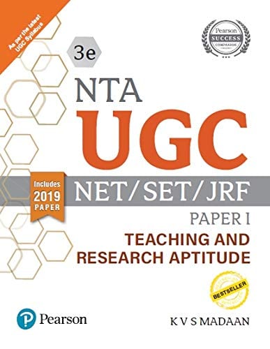 NTA UGC NET/SET/JRF Paper 1 Teaching & Research Aptitude (Arihant, K K De)