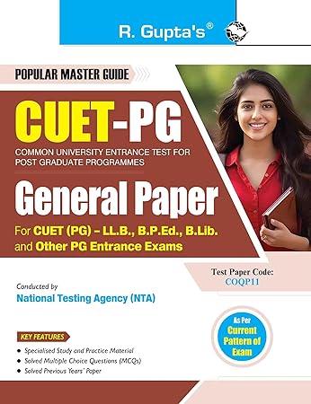 CUET-PG Part-A (General) Entrance Exam Guide (For All CUET-PG Exams) - RPH