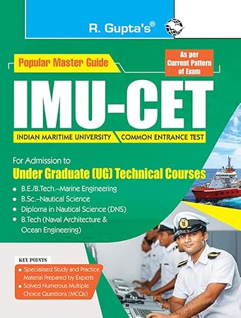 Indian Maritime University (IMU) CET Guide for UG Technical Courses (RPH)
