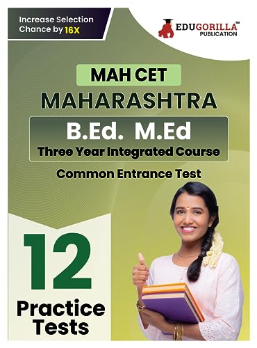 MAH-B.Ed. M.Ed CET Exam Prep Book 2025 - 12 Practice Tests (EduGorilla)
