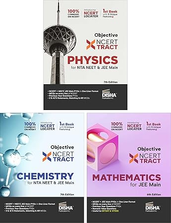 Disha Objective NCERT Xtract Physics, Chemistry, Mathematics