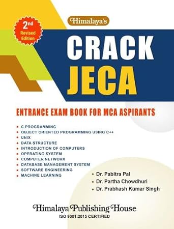 CRACK JECA (Entrance Exam Book for MCA Aspirants)