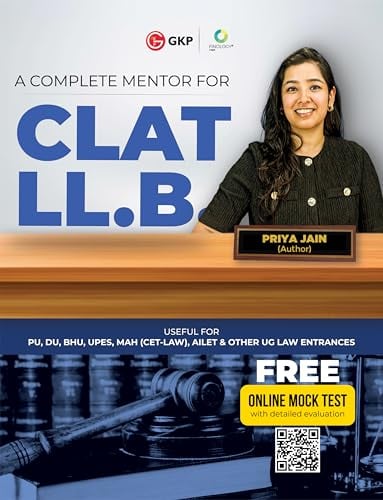 GKP CLAT & AILET 2026 Complete Law Entrance Guide - Priya Jain