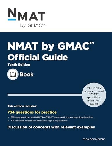 NMAT by GMAC Official Guide, 10th Edition