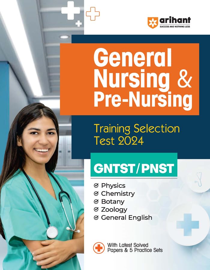 Arihant General Nursing and Pre Nursing Training Selection Test GNTST & PNST