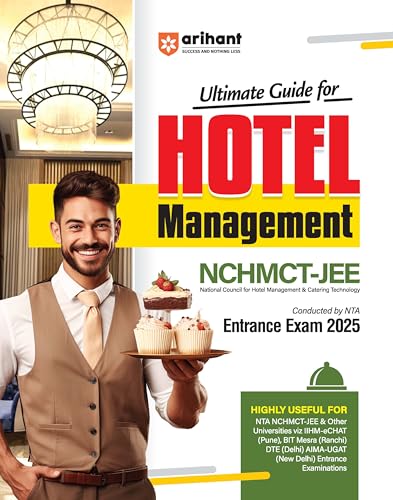 Arihant The Ultimate Guide for Hotel Management NCHMCT-JEE Entrance Exam