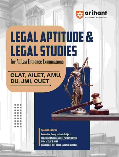 Arihant Legal Aptitude & Legal Studies for Law Entrance Exams 2025