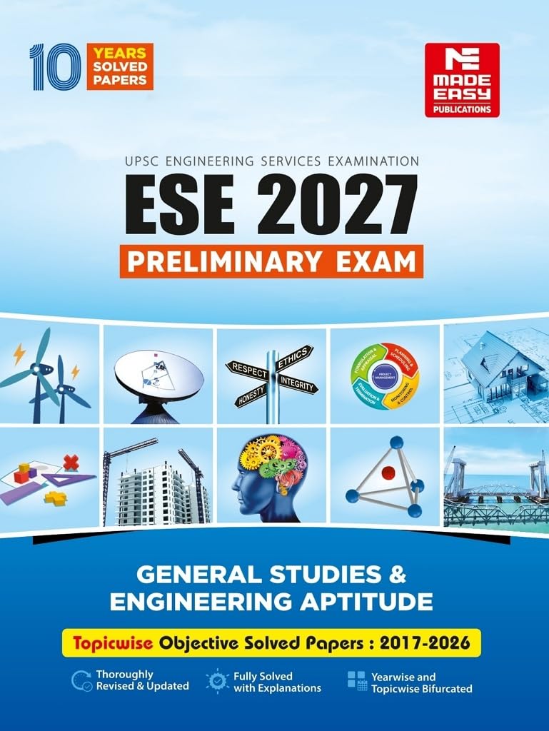 ESE Prelims General Studies & Engineering Aptitude - Made Easy