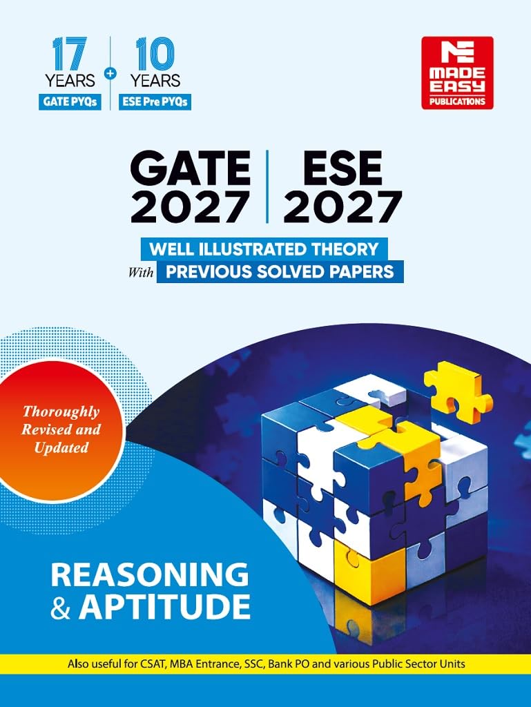 GATE & ESE Reasoning & Aptitude - Made Easy
