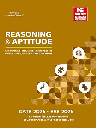Made Easy Reasoning & Aptitude for GATE & ESE 2026
