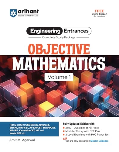 Arihant JEE Main Objective Mathematics Volume 1 (Engineering Entrances)