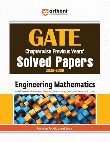 Arihant GATE Engineering Mathematics for 2026 Exam - Chapterwise PYQs (All Streams)