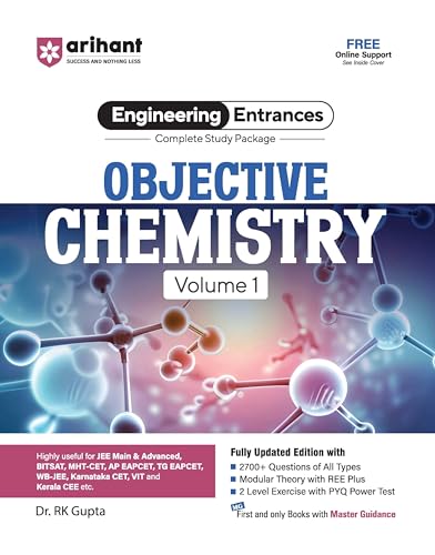 Arihant JEE Main Objective Chemistry Volume 1 (Engineering Entrances 2025-2026)