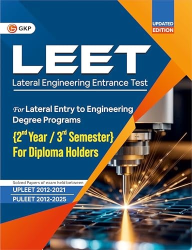 GKP LEET 2026 Lateral Engineering Entrance Test Guide (Includes PULEET Papers 2012-2025)