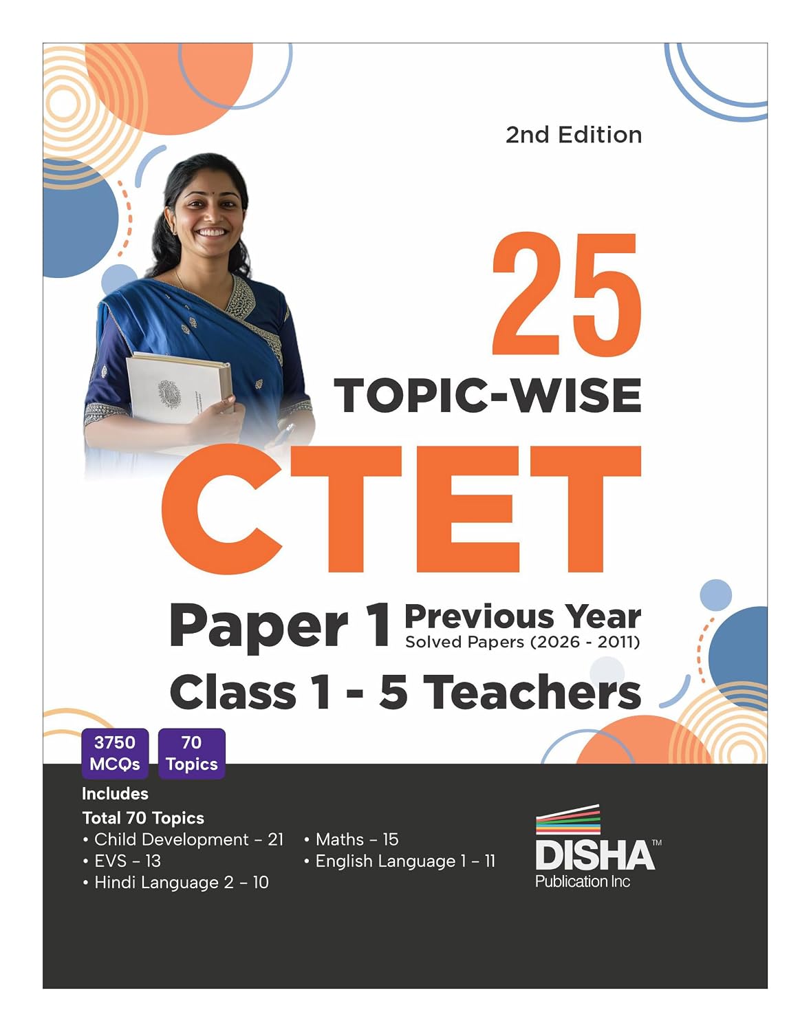 CTET & TET Previous Year Solved Papers - Disha