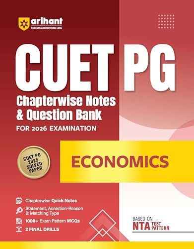 Arihant CUET PG 2026 Economics Chapterwise Notes & Question Bank