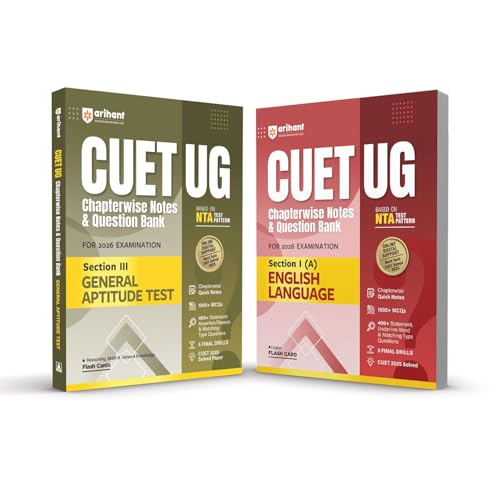 Arihant CUET UG 2026 General Aptitude & English Language Combo
