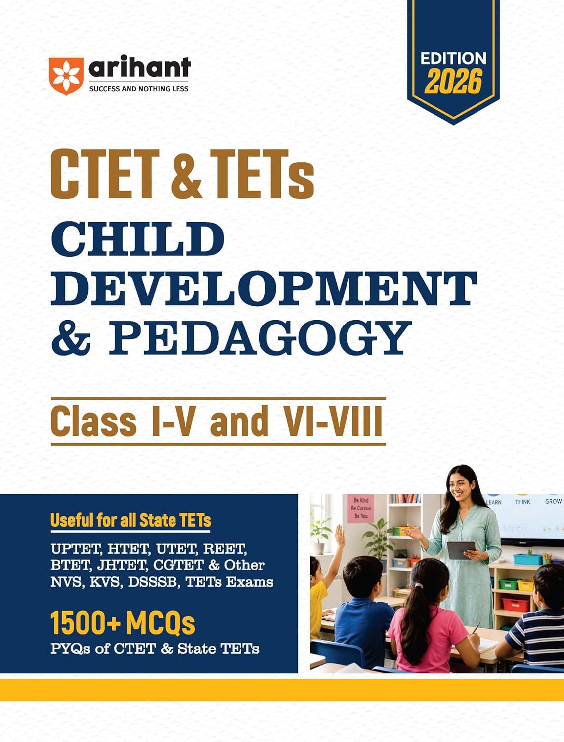 CTET & TETs Child Development & Pedagogy (Classes I-V & VI-VIII) - Arihant