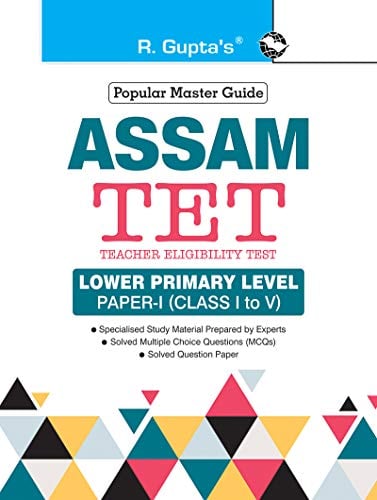 Assam TET Lower Primary Level Paper-I (Class I to V) Exam Guide (RPH)