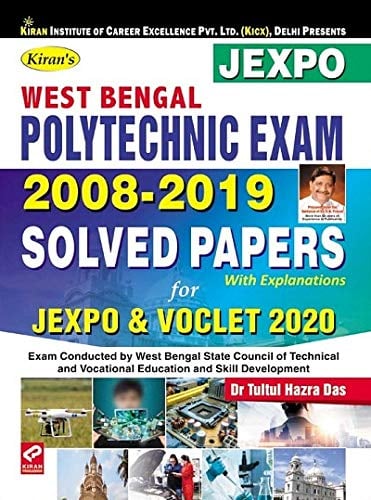 Kiran West Bengal Polytechnic Solved Papers for JEXPO & VOCLET