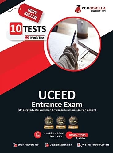 UCEED Undergraduate Common Entrance Exam For Design - 10 Mock Tests - EduGorilla