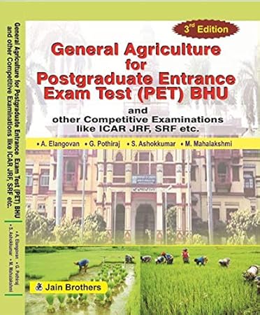 General Agriculture for Postgraduate Entrance Exam Test (PET) BHU