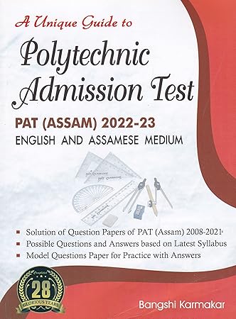 Fast Solve Polytechnic Admission Test (PAT) Assam - Previous Year Solved Papers