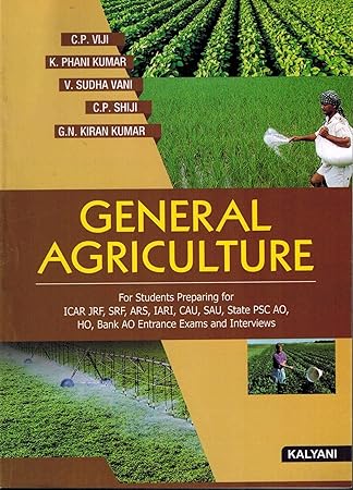 General Agriculture for ICAR JRF SRF ARS IARI & SAU Entrance Exams