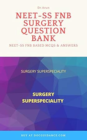 Surgery NEET-SS Superspecialities MCQ Question Bank