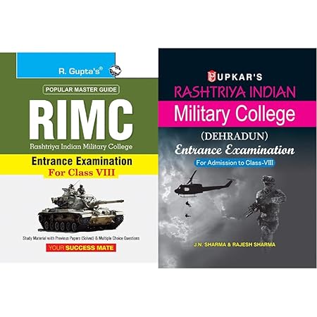 RIMC Entrance Exam Guide + Practice Set (Set of 2 Books)