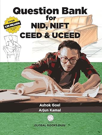 Question Bank for NID, NIFT, CEED & UCEED (Revised 2024 Edition)