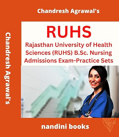 RUHS B.Sc Nursing Admissions Exam Practice Sets - English Medium