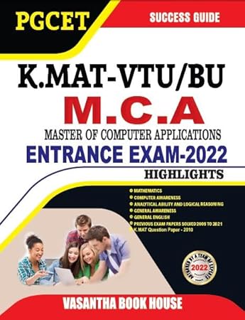 PGCET MCA Entrance Exam - A Team of Experts
