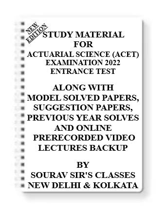 ACET Study Material (Pack of 5 Books) with Model Question Papers, Topicwise Analysis & MCQs - Sourav Sir's Classes
