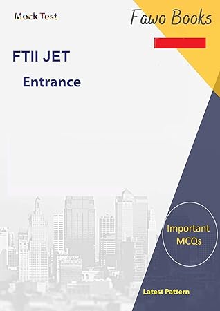 FTII JET Entrance Mock Test