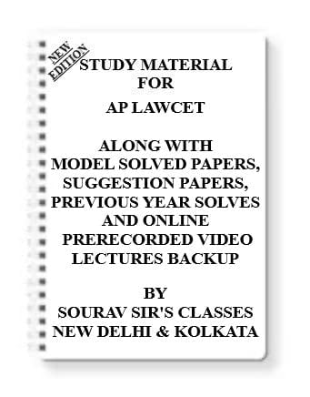 AP LAWCET Study Material 2026-2027 (Pack of 4 Books) with Model Papers